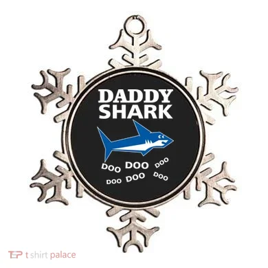 Daddy Shark Funny Dad Ornament
