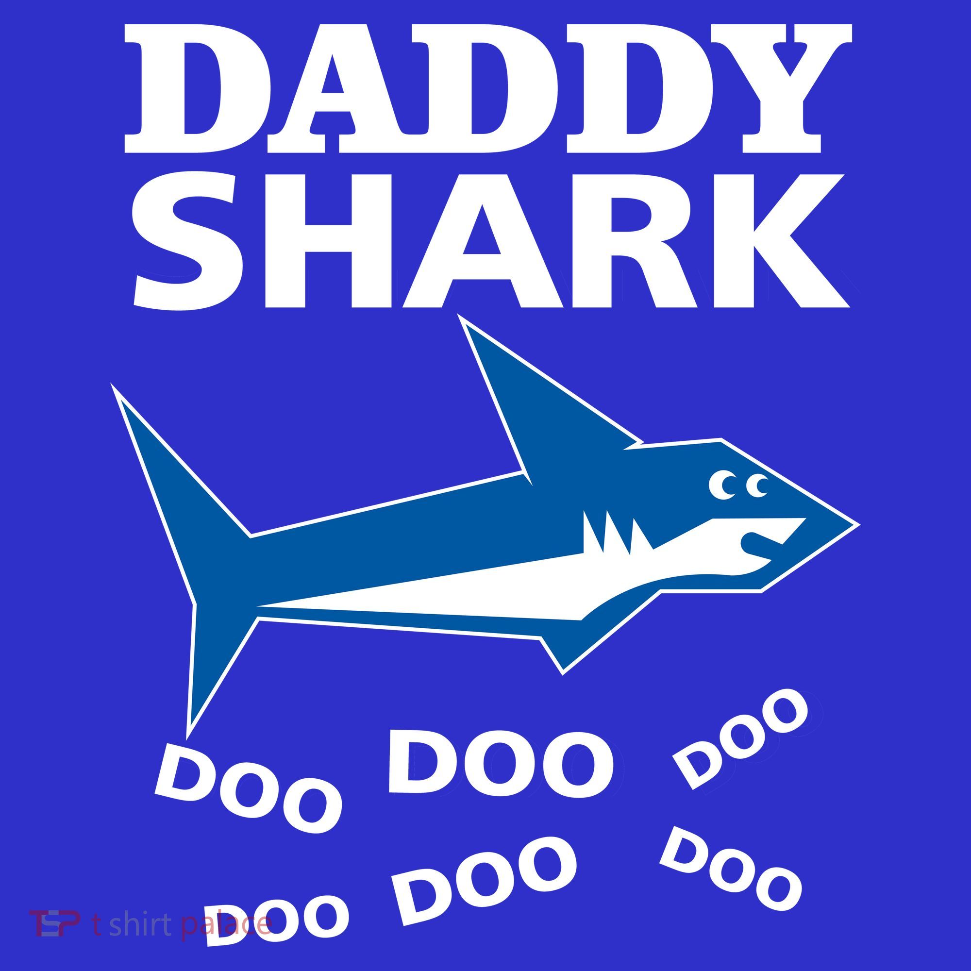 Daddy Shark Funny Dad Hoodie