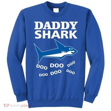 Daddy Shark Funny Dad Sweatshirt