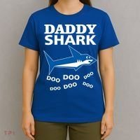 Daddy Shark Funny Dad T-Shirt thumb 4