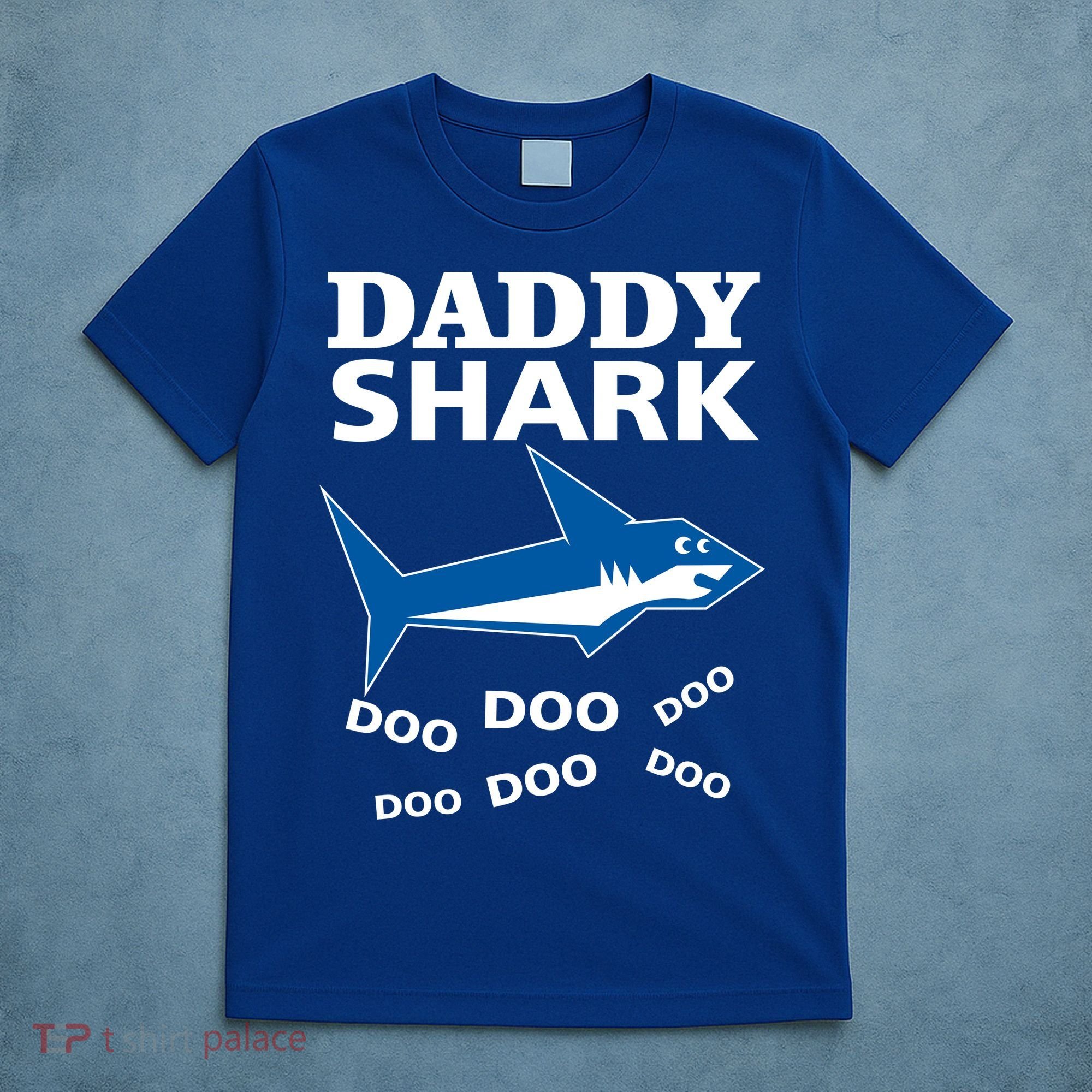 Daddy Shark Funny Dad T-Shirt