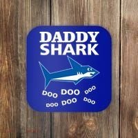 Daddy Shark Funny Dad Coaster thumb 0