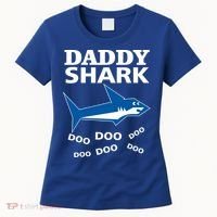Daddy Shark Funny Dad Women's T-Shirt thumb 0