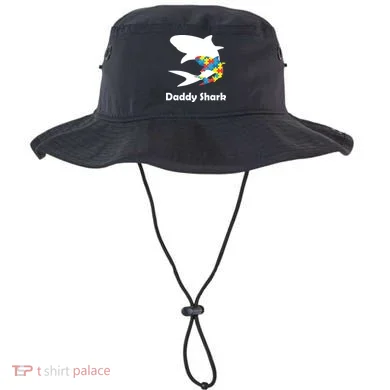Daddy Shark Puzzles Autism Awareness Bucket Hat