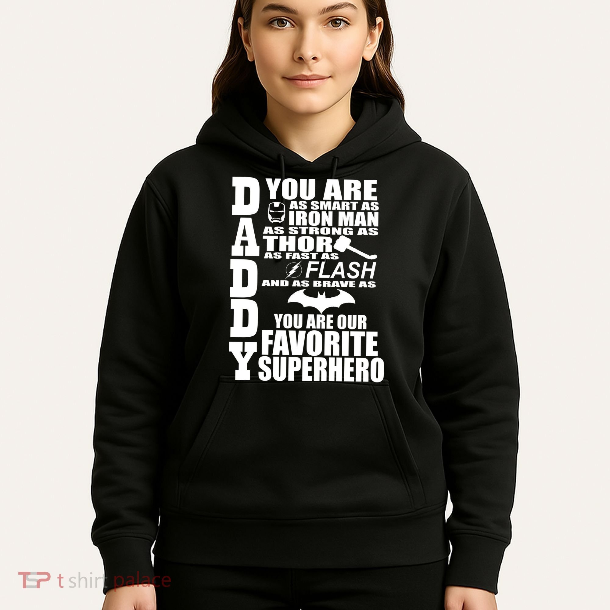 Daddy Superhero Father's Day Hoodie