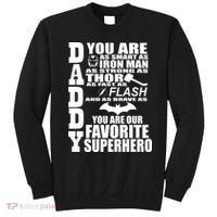 Daddy Superhero Father's Day Sweatshirt thumb 0