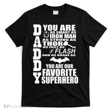 Daddy Superhero Father's Day T-Shirt