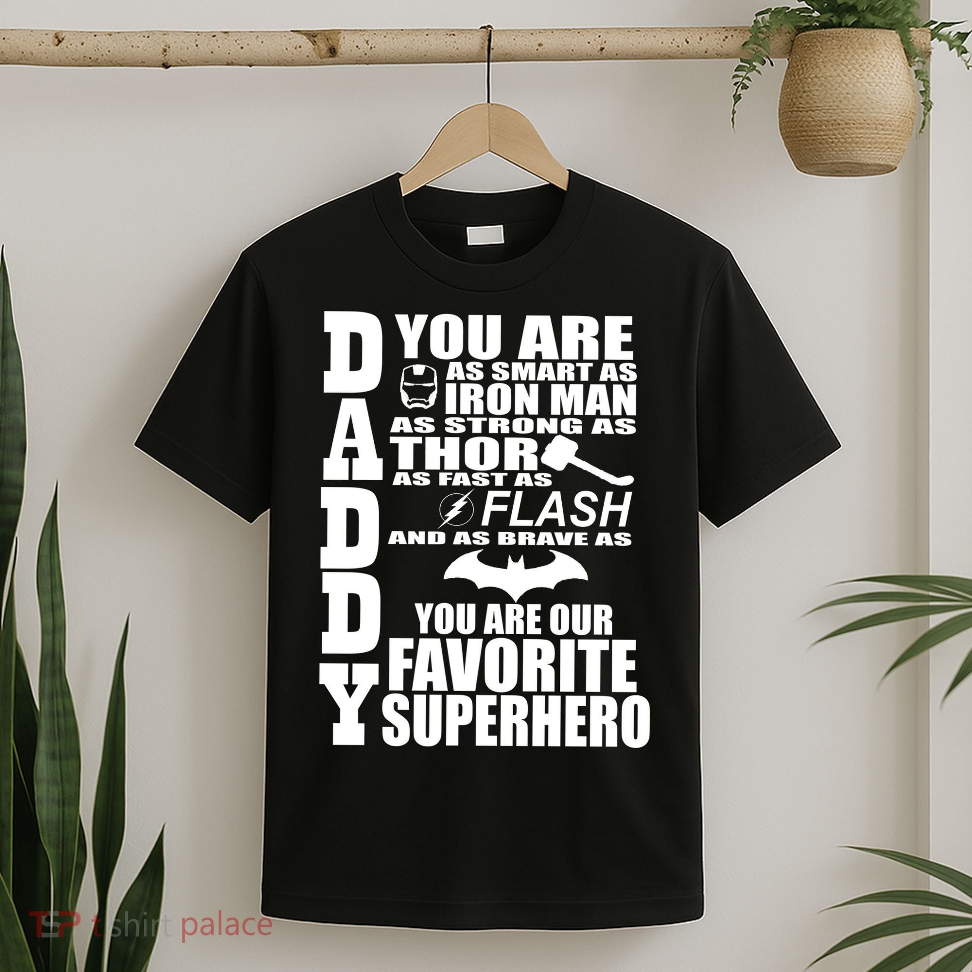 Daddy Superhero Father's Day T-Shirt