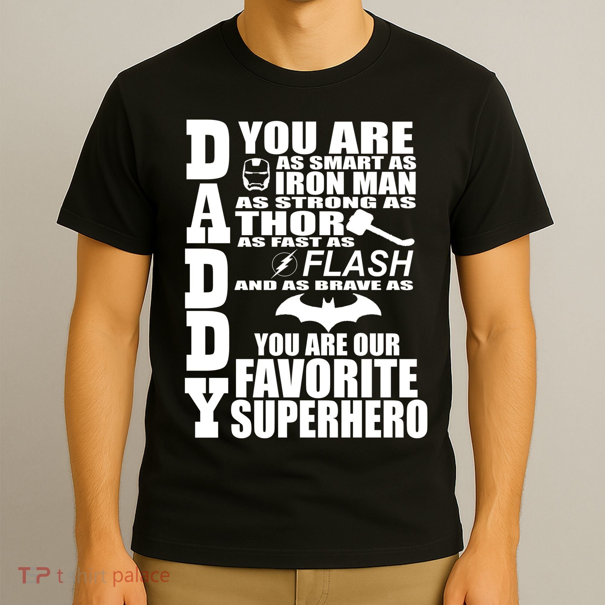 Daddy Superhero Father's Day T-Shirt
