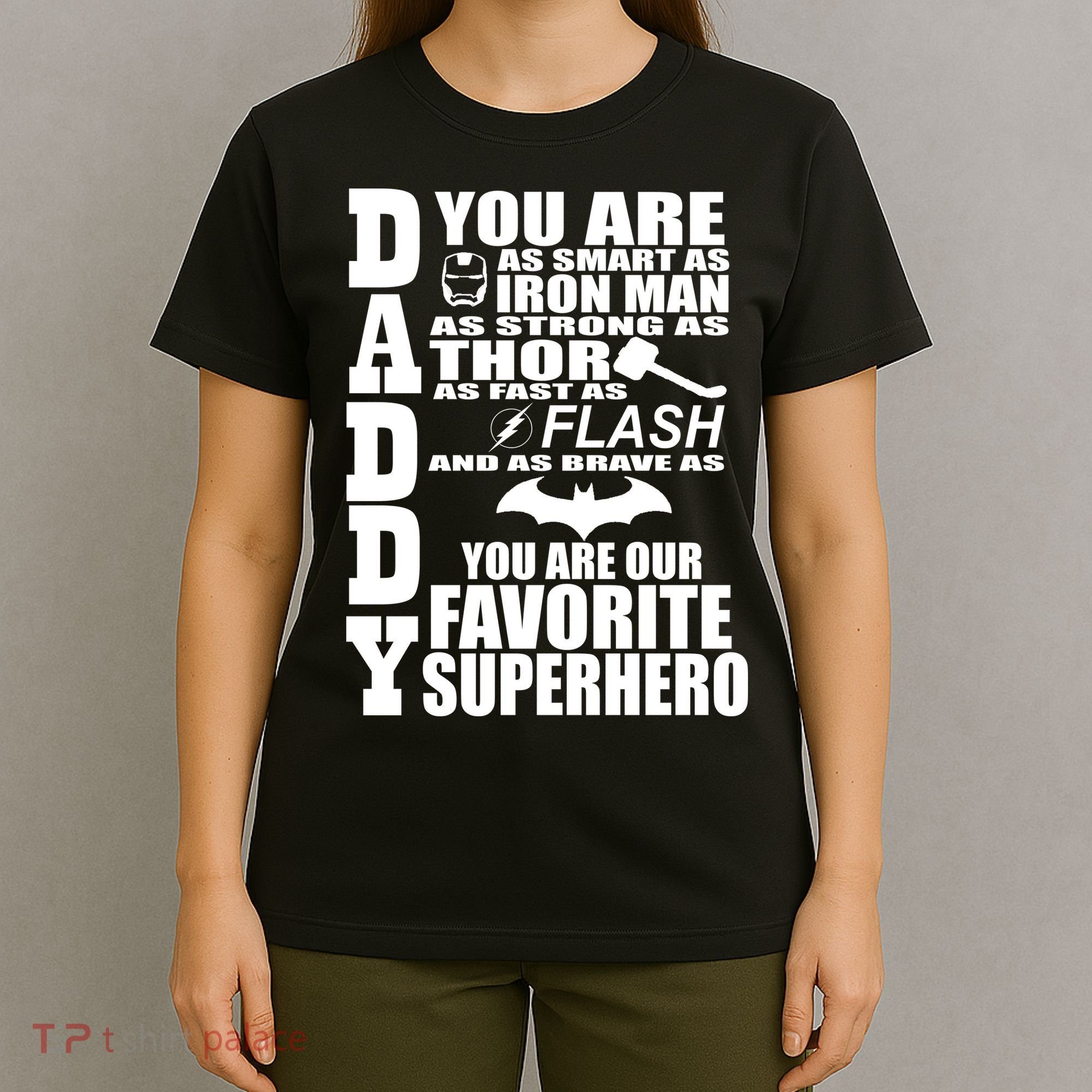 Daddy Superhero Father's Day T-Shirt