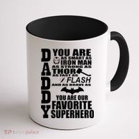 Daddy Superhero Father's Day Coffee Mug thumb 1