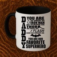Daddy Superhero Father's Day Coffee Mug thumb 2
