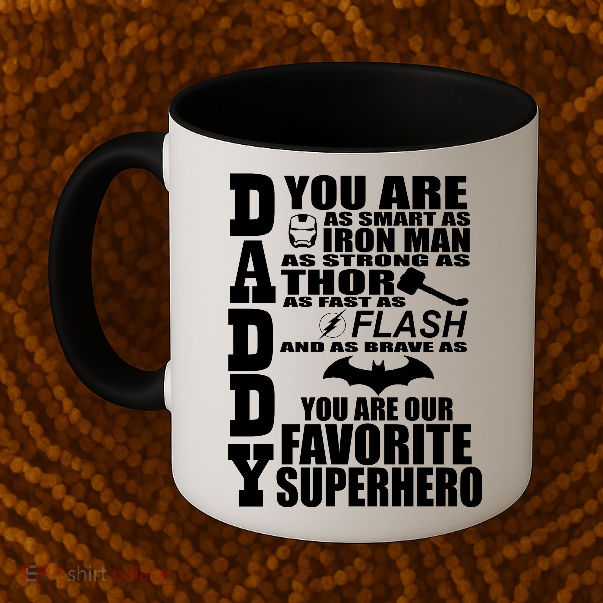 Daddy Superhero Father's Day Coffee Mug
