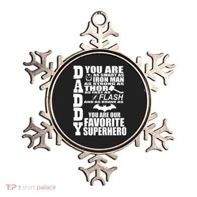 Daddy Superhero Father's Day Ornament
