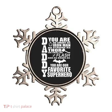 Daddy Superhero Father's Day Ornament