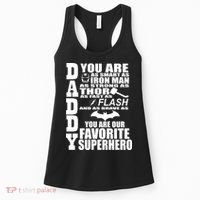Daddy Superhero Father's Day Women's Tank Top thumb 0