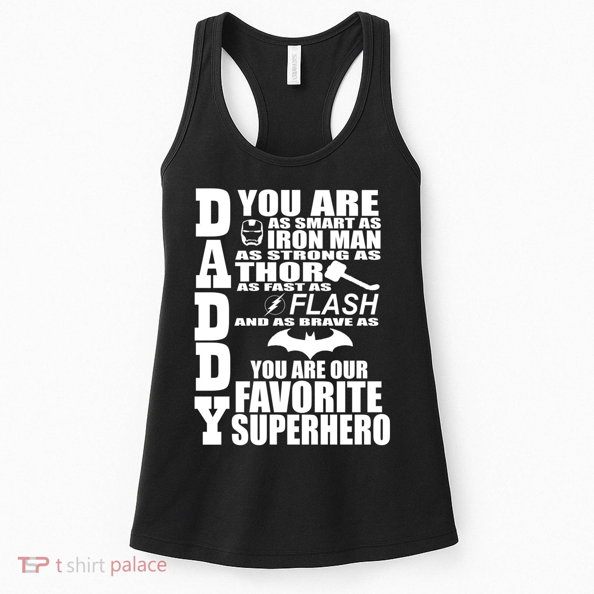 Daddy Superhero Father's Day Women's Tank Top