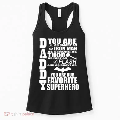 Daddy Superhero Father's Day Women's Tank Top
