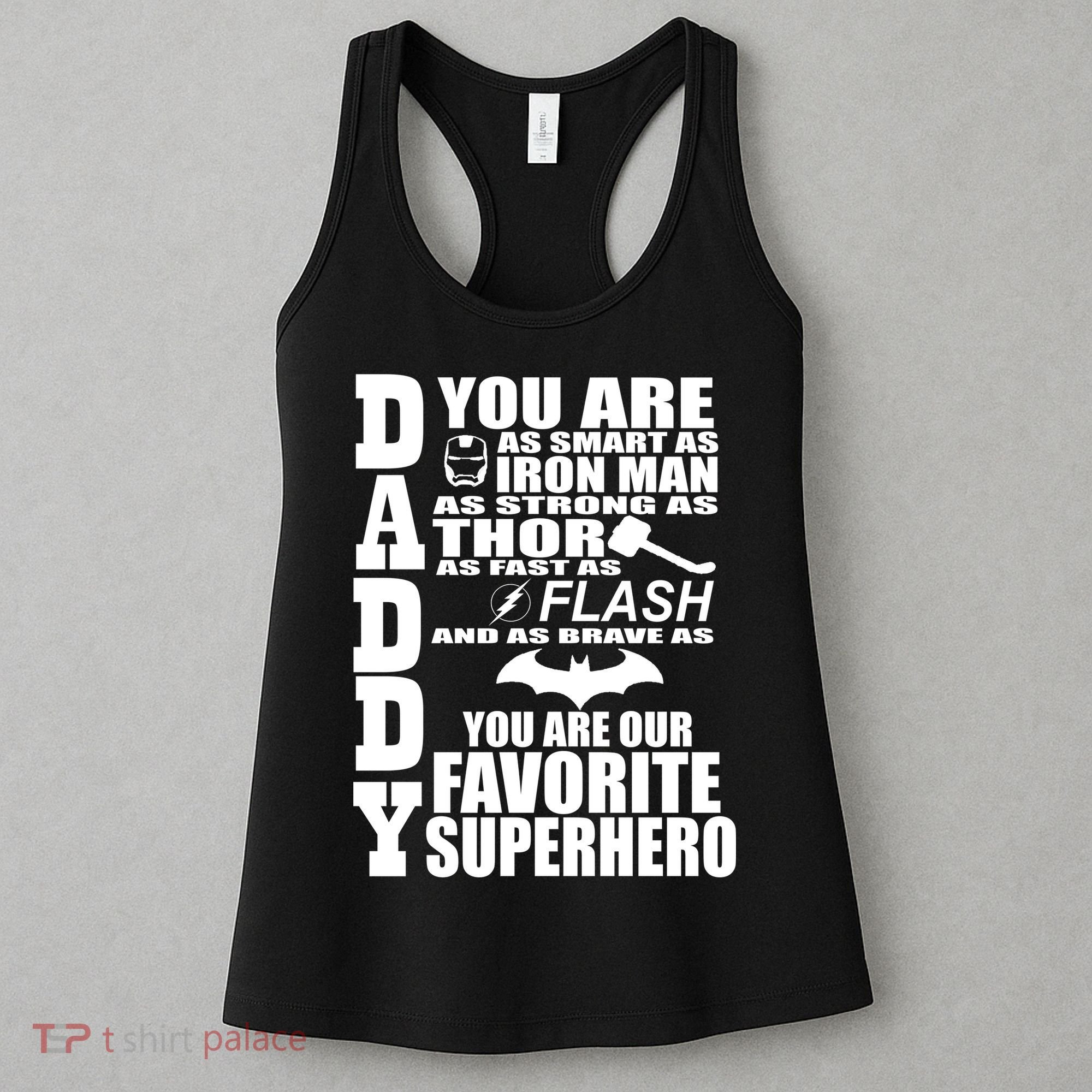 Daddy Superhero Father's Day Women's Tank Top