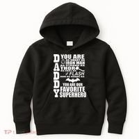 Daddy Superhero Father's Day Kids Hoodie thumb 0