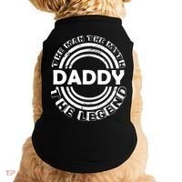Daddy The Man The Myth The Legend Doggie Tank thumb 0