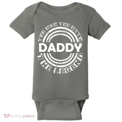 Daddy The Man The Myth The Legend Baby Bodysuit