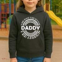 Daddy The Man The Myth The Legend Kids Hoodie thumb 3