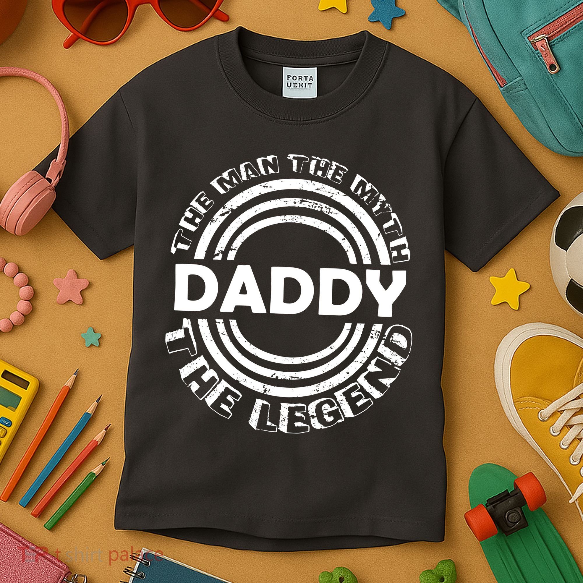 Daddy The Man The Myth The Legend Kids T-Shirt