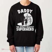 Daddy The World's Greatest Superhero Father's Day Women's Sweatshirt thumb 0