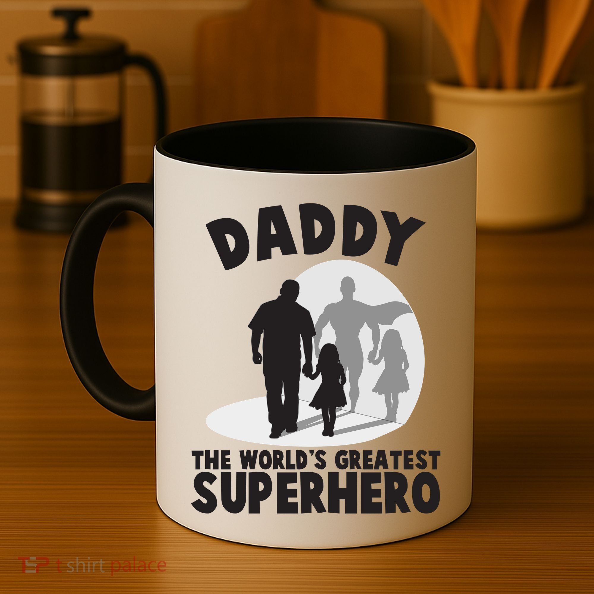 Daddy The World's Greatest Superhero Father's Day Coffee Mug