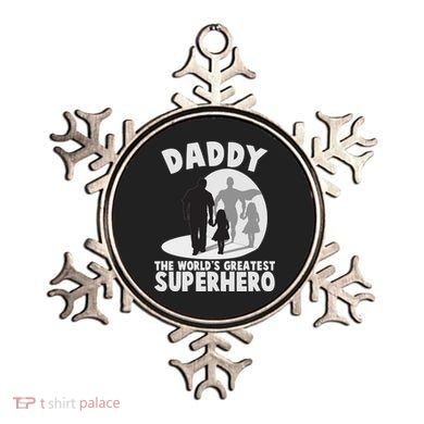 Daddy The World's Greatest Superhero Father's Day Ornament