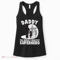 Daddy The World's Greatest Superhero Father's Day Women's Tank Top thumb 0
