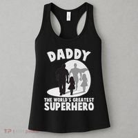 Daddy The World's Greatest Superhero Father's Day Women's Tank Top thumb 3