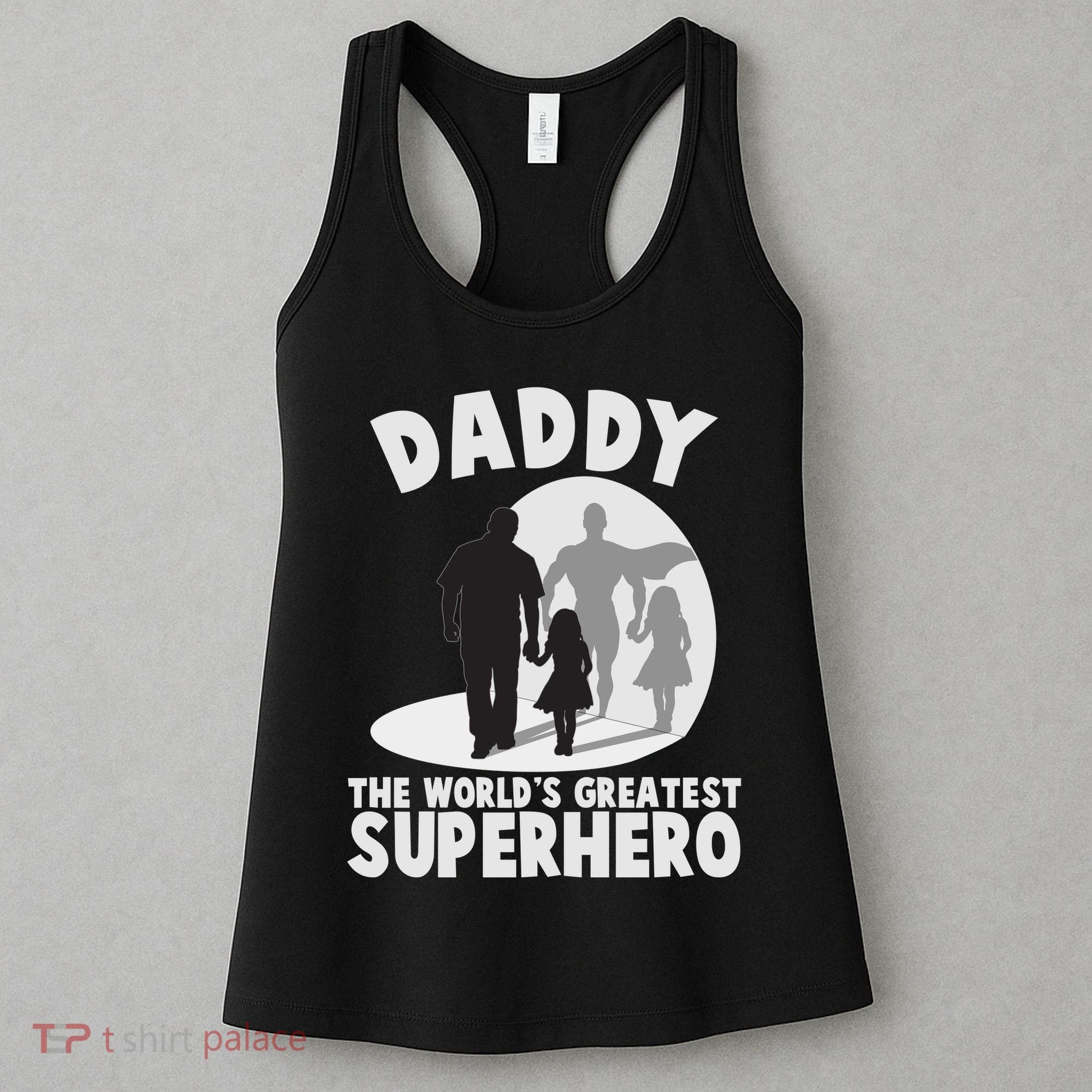 Daddy The World's Greatest Superhero Father's Day Women's Tank Top