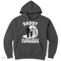 Daddy The World's Greatest Superhero Father's Day Hoodie thumb 0