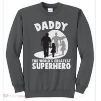 Daddy The World's Greatest Superhero Father's Day Sweatshirt thumb 0