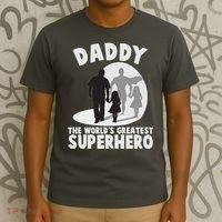 Daddy The World's Greatest Superhero Father's Day T-Shirt thumb 3