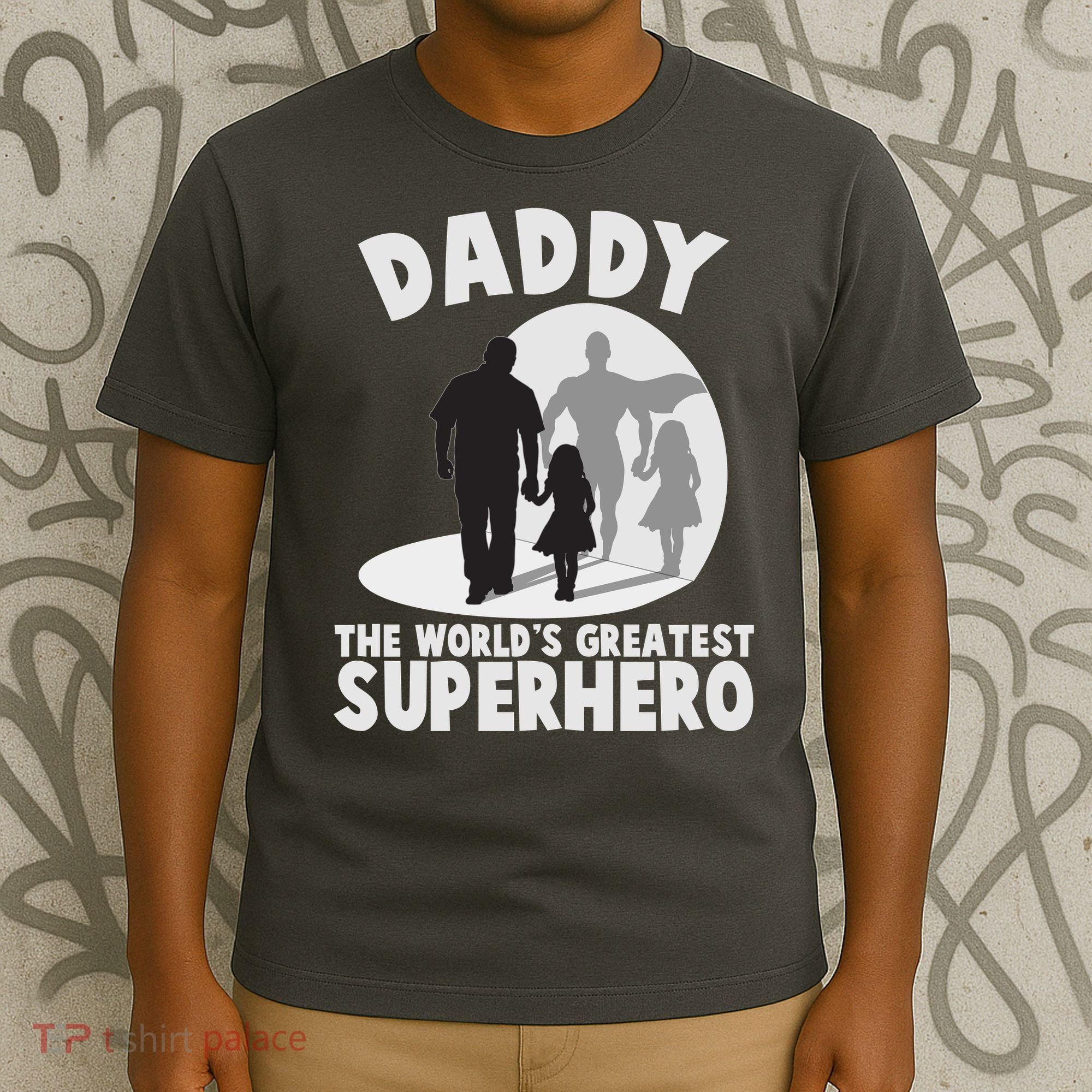 Daddy The World's Greatest Superhero Father's Day T-Shirt