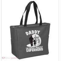 Daddy The World's Greatest Superhero Father's Day Tote Bag thumb 2
