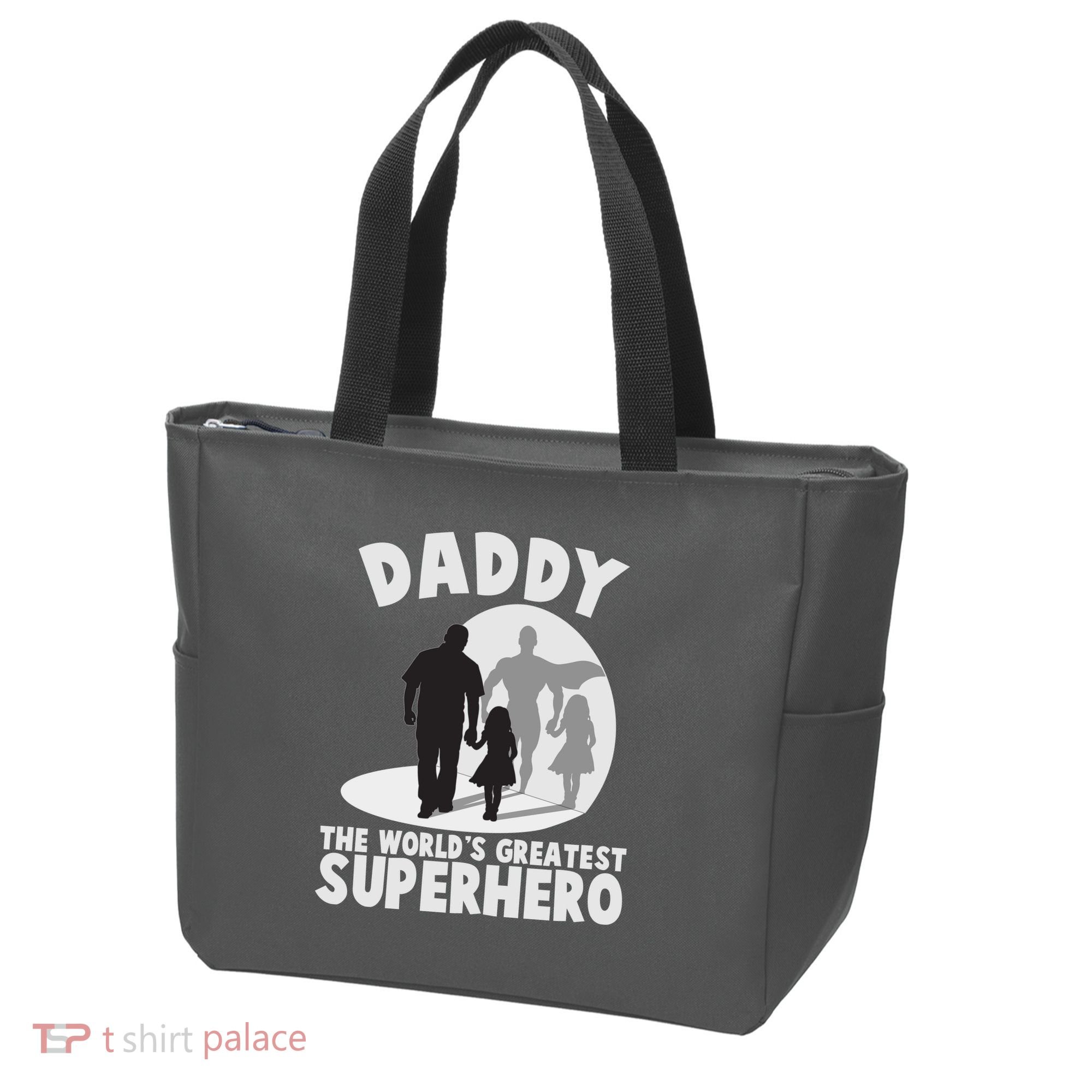 Daddy The World's Greatest Superhero Father's Day Tote Bag