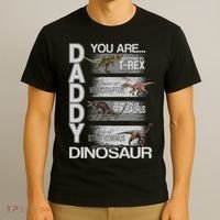 Daddy You Are My Favorite Dinosaur T-Rex T-Shirt thumb 3
