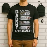 Daddy You Are My Favorite Dinosaur T-Rex T-Shirt thumb 6