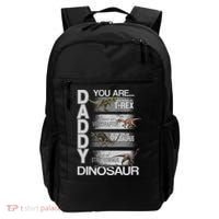 Daddy You Are My Favorite Dinosaur T-Rex Backpack thumb 0
