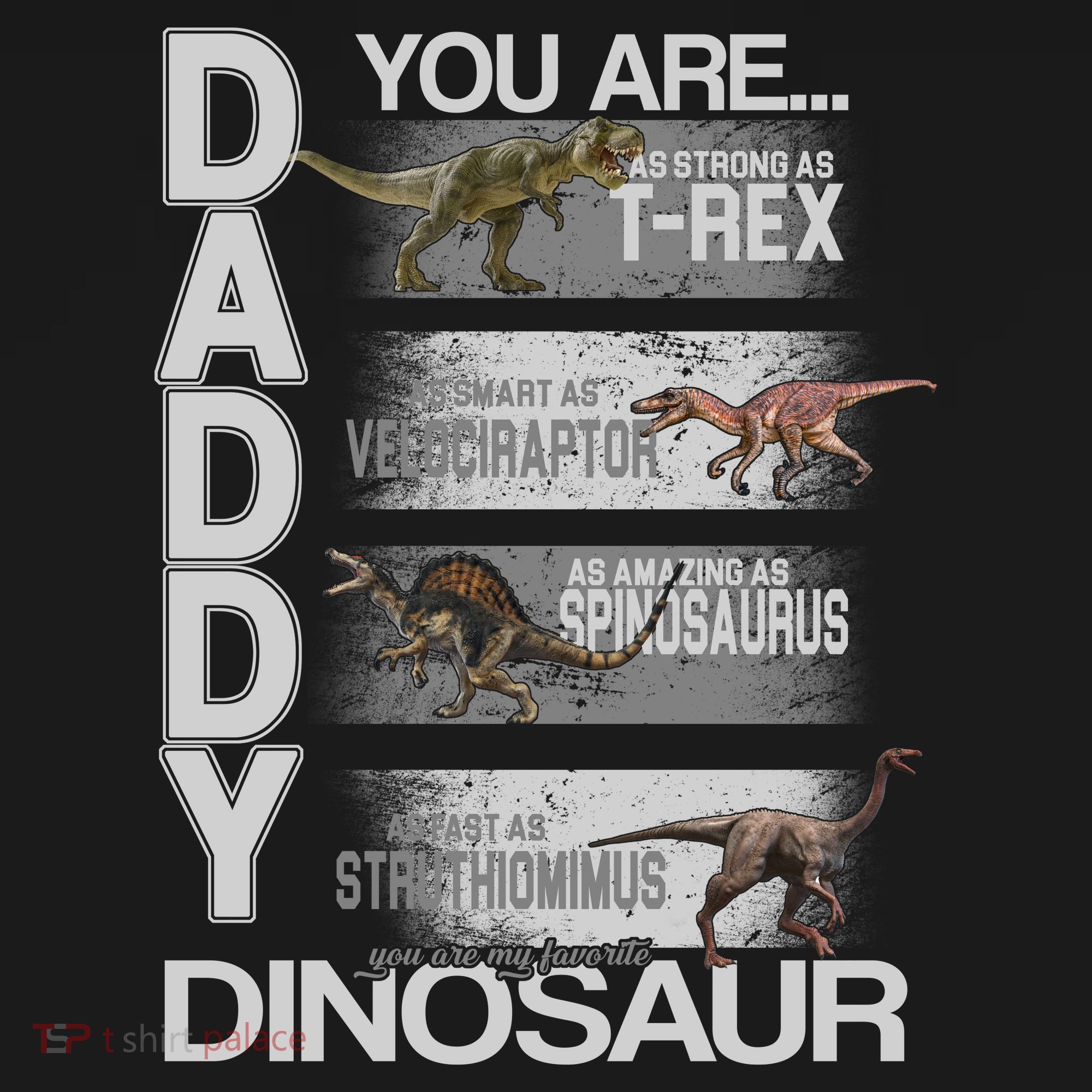 Daddy You Are My Favorite Dinosaur T-Rex Mousepad