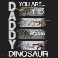 Daddy You Are My Favorite Dinosaur T-Rex Hat thumb 2