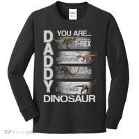 Daddy You Are My Favorite Dinosaur T-Rex Kids Long Sleeve Shirt thumb 0