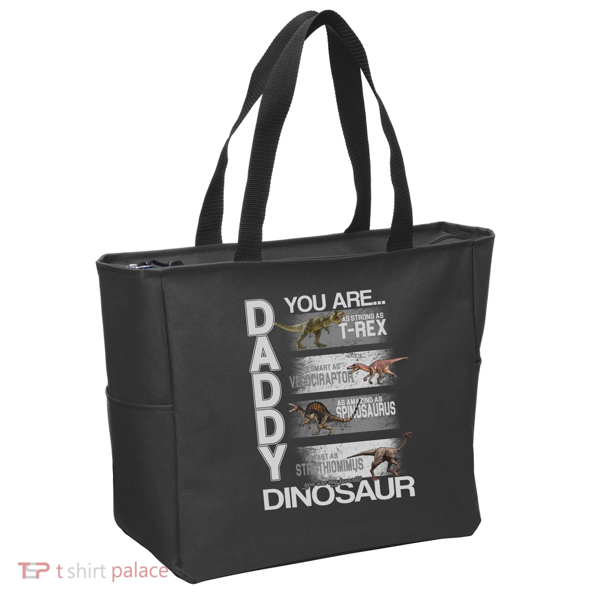 Daddy You Are My Favorite Dinosaur T-Rex Tote Bag