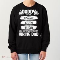 Daddy You Are My Favorite Viking Dad  Women's Sweatshirt thumb 0