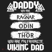 Daddy You Are My Favorite Viking Dad  Women's Sweatshirt thumb 2