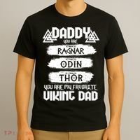 Daddy You Are My Favorite Viking Dad  T-Shirt thumb 3